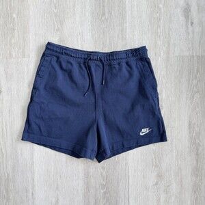NIKE Shorts Men's Sportswear Club Jersey Shorts Midnight Navy Size Medium EUC